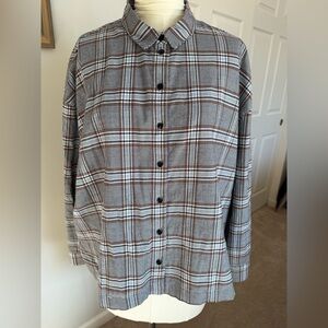 MADEWELL Plaid Flannel Shirt
